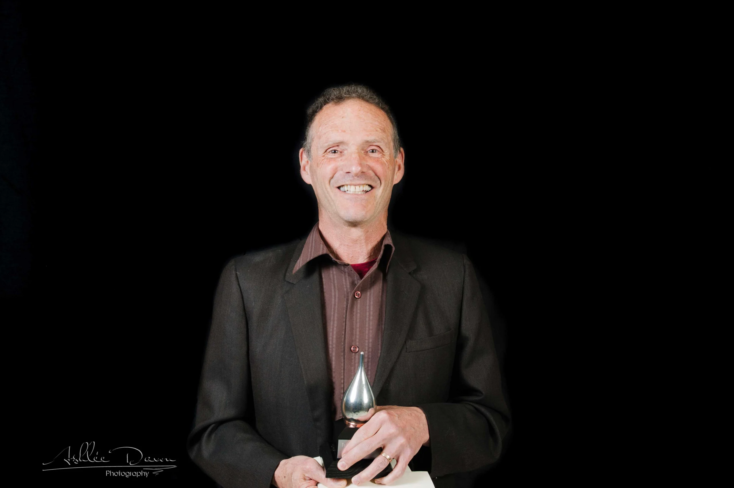 Michael with his Buddy Award