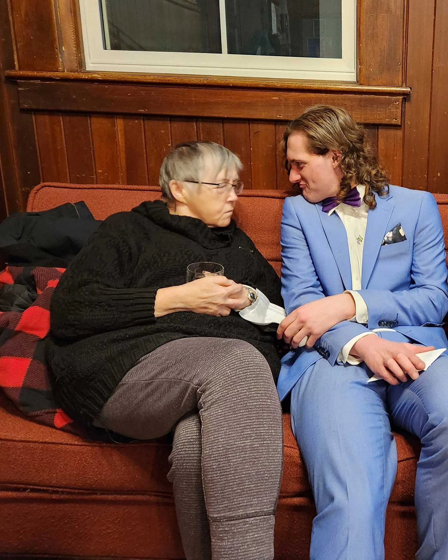 Jean-Ann & Everett backstage