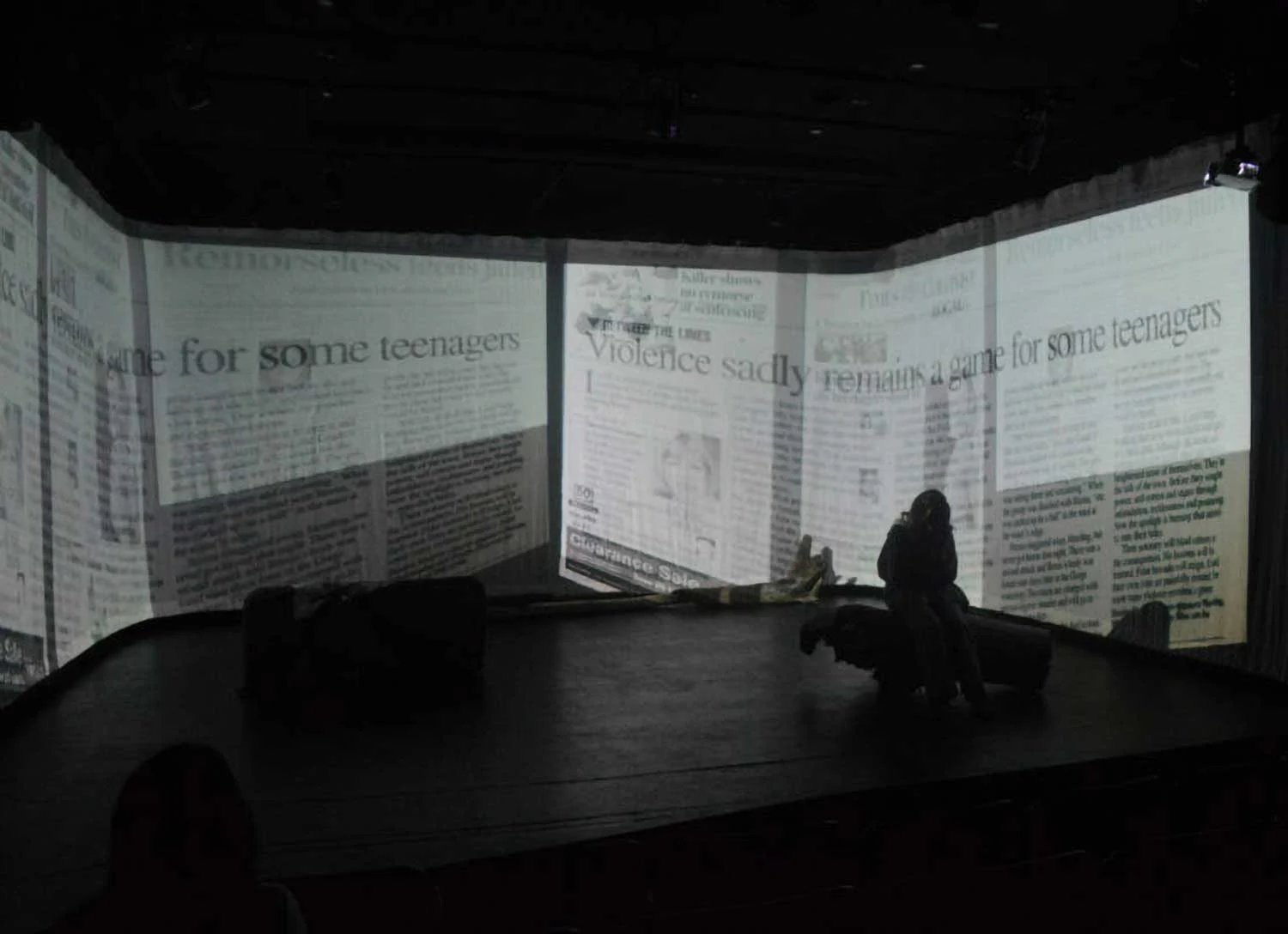 stage projection