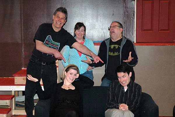 Cast antics