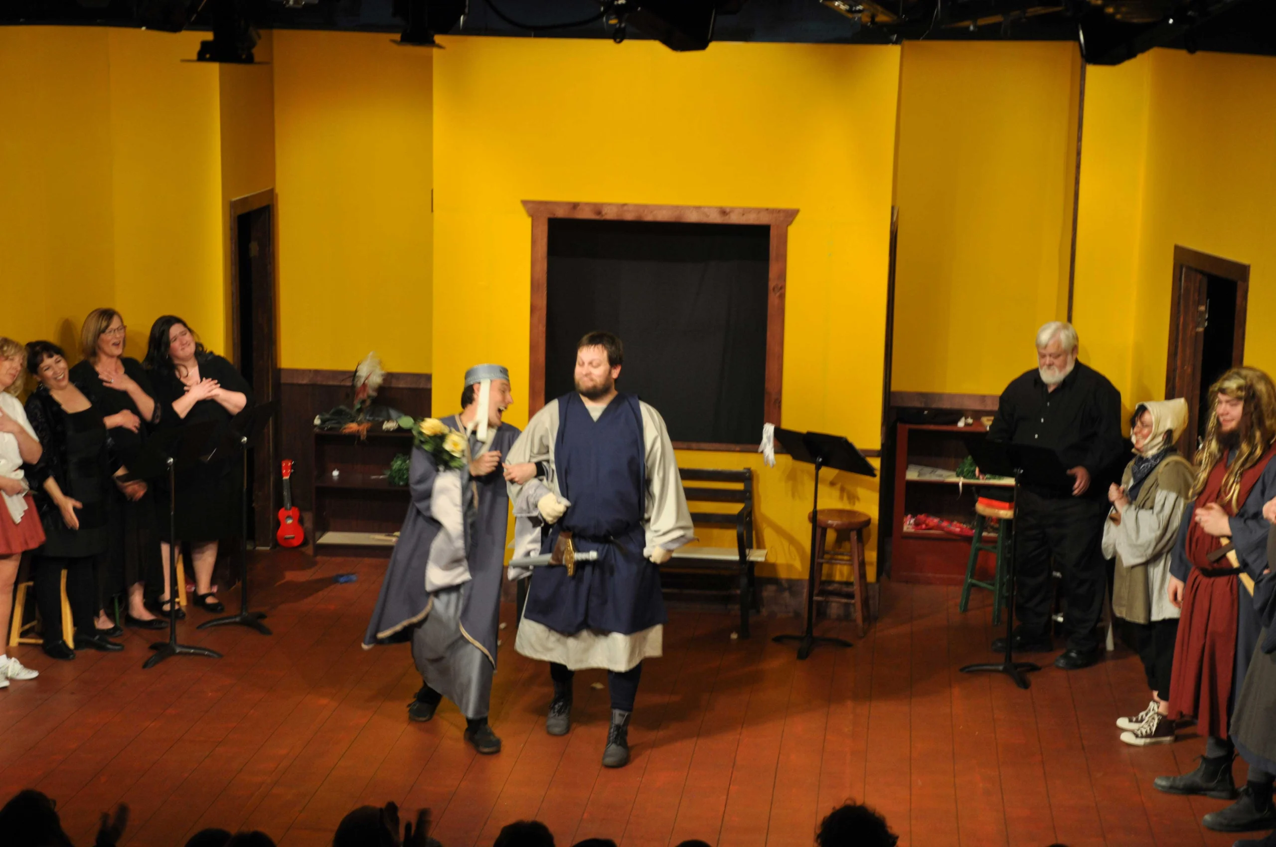 Jerrod & David centre stage