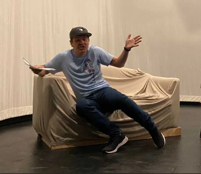 Matt in rehearsal