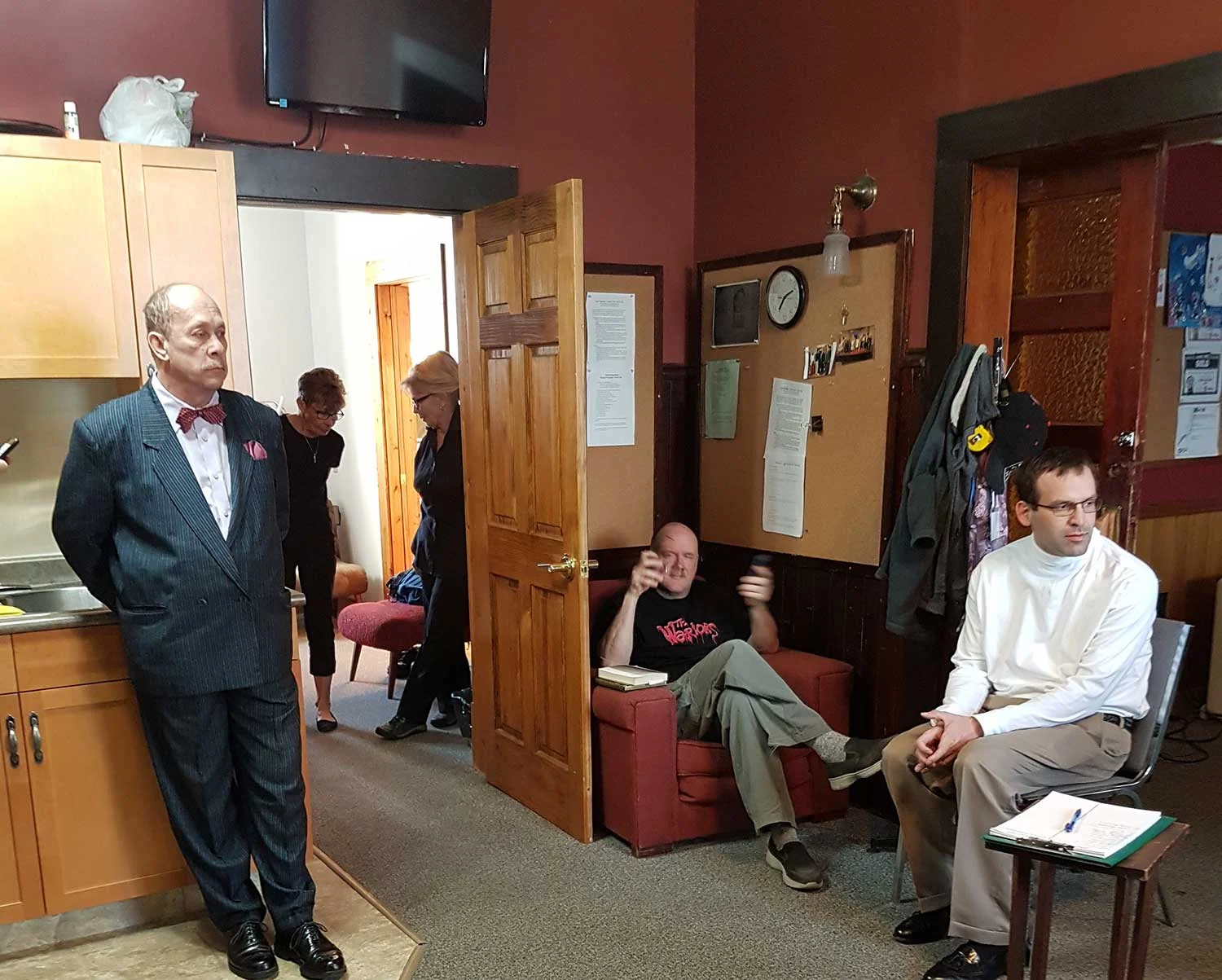 Pre-show, Jim, Sandy, Lorraine,Barry, Sean
