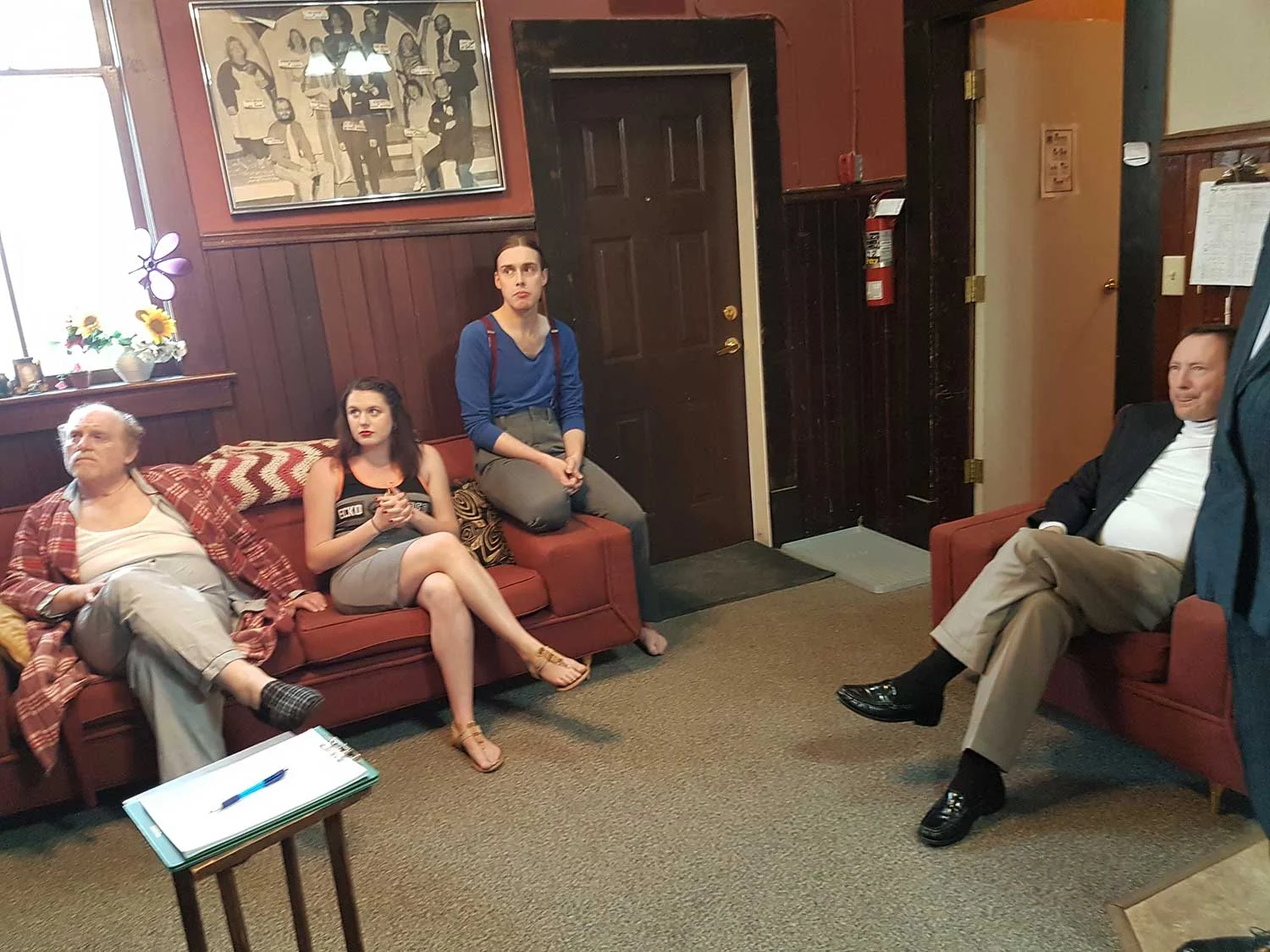 Pre-show with Alexander, Emily, Carter & Bob