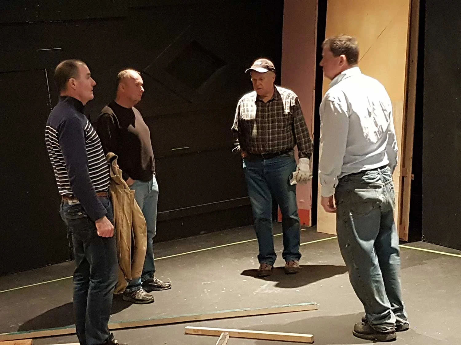 Set construction crew