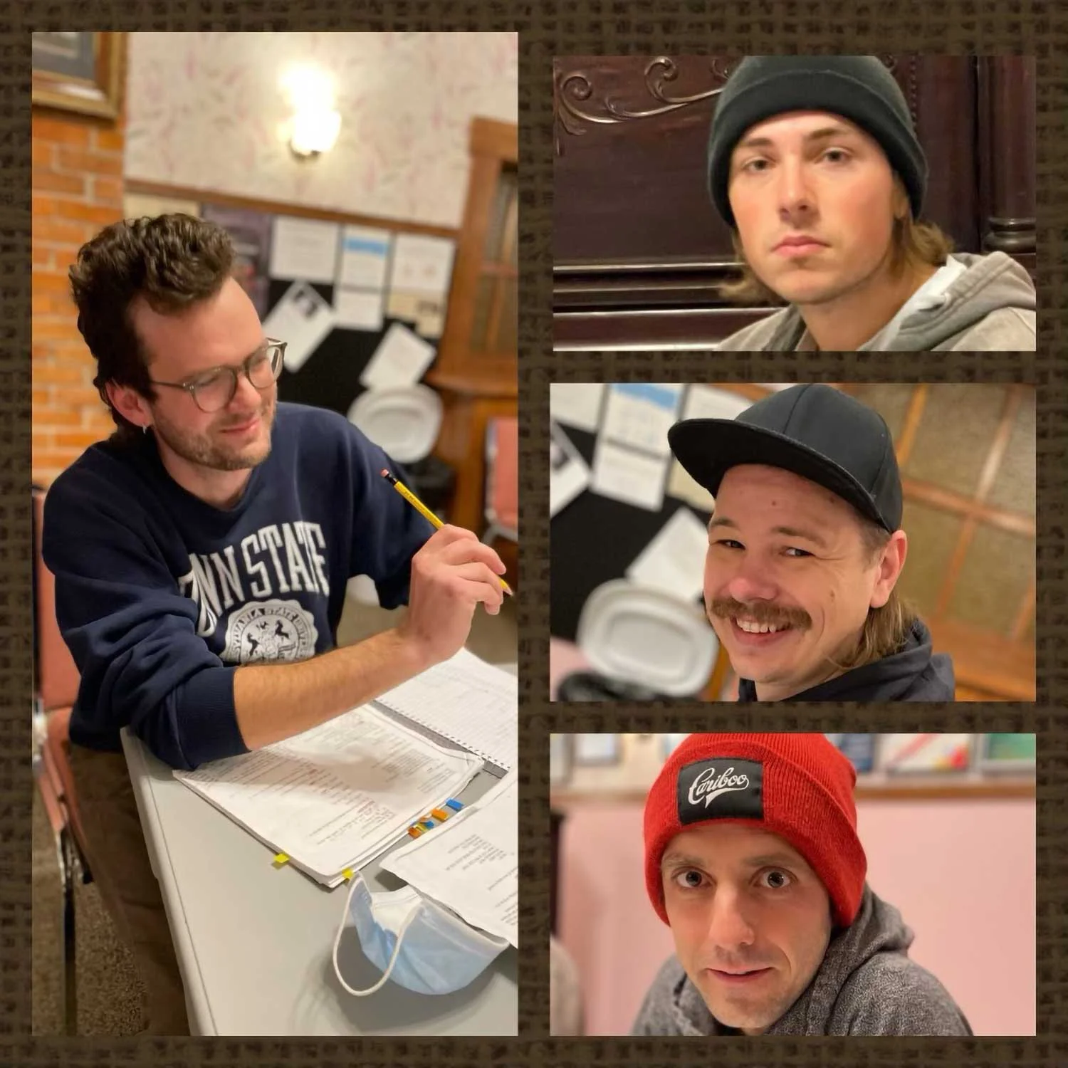 Duncan Chalmers, Will Nicholson, Matt Van Boeyen & Woody Maguire