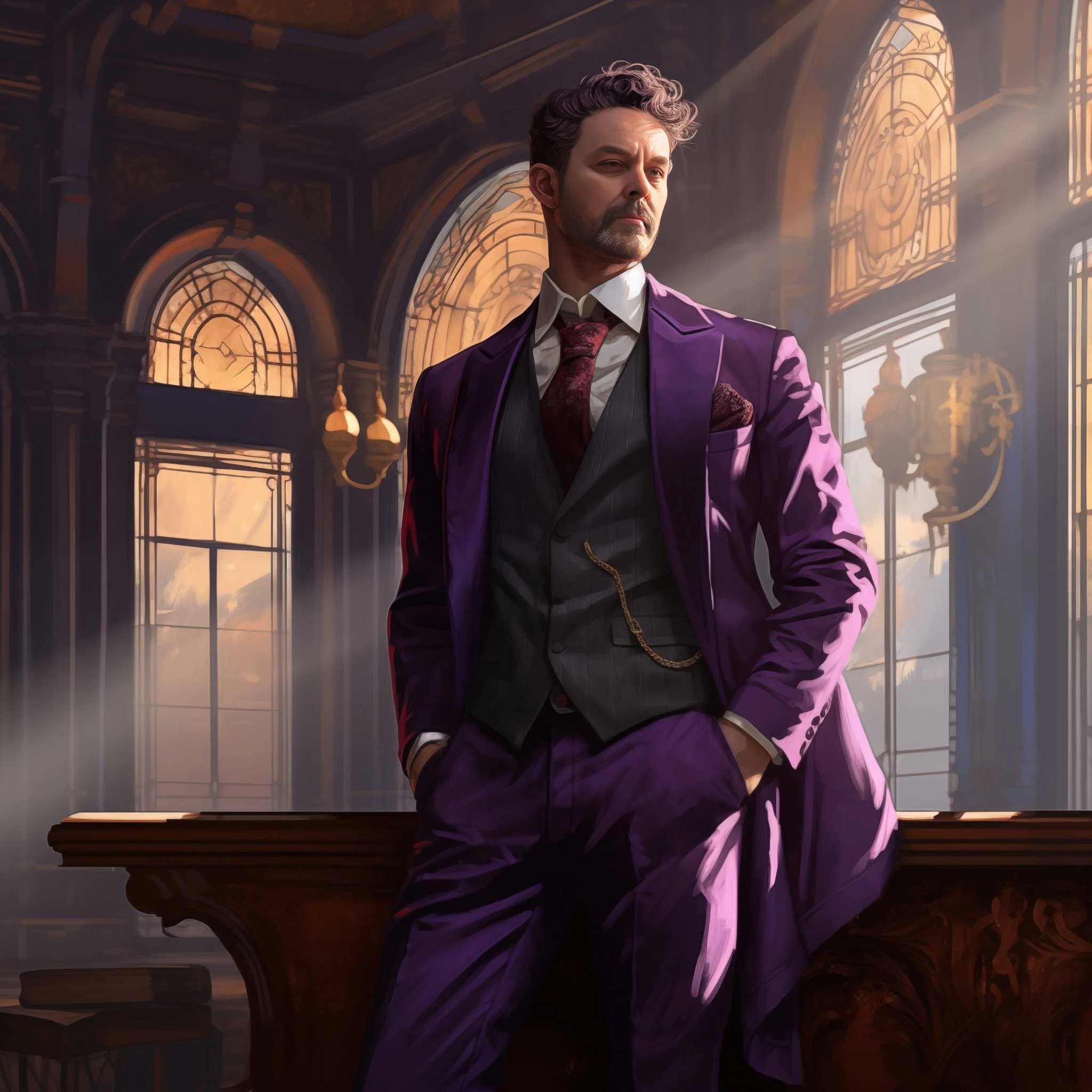 Trevor Lundy as Professor Plum