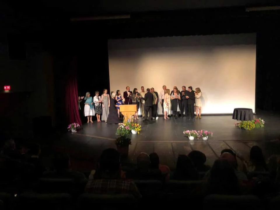 The cast and crew of Favourite Production