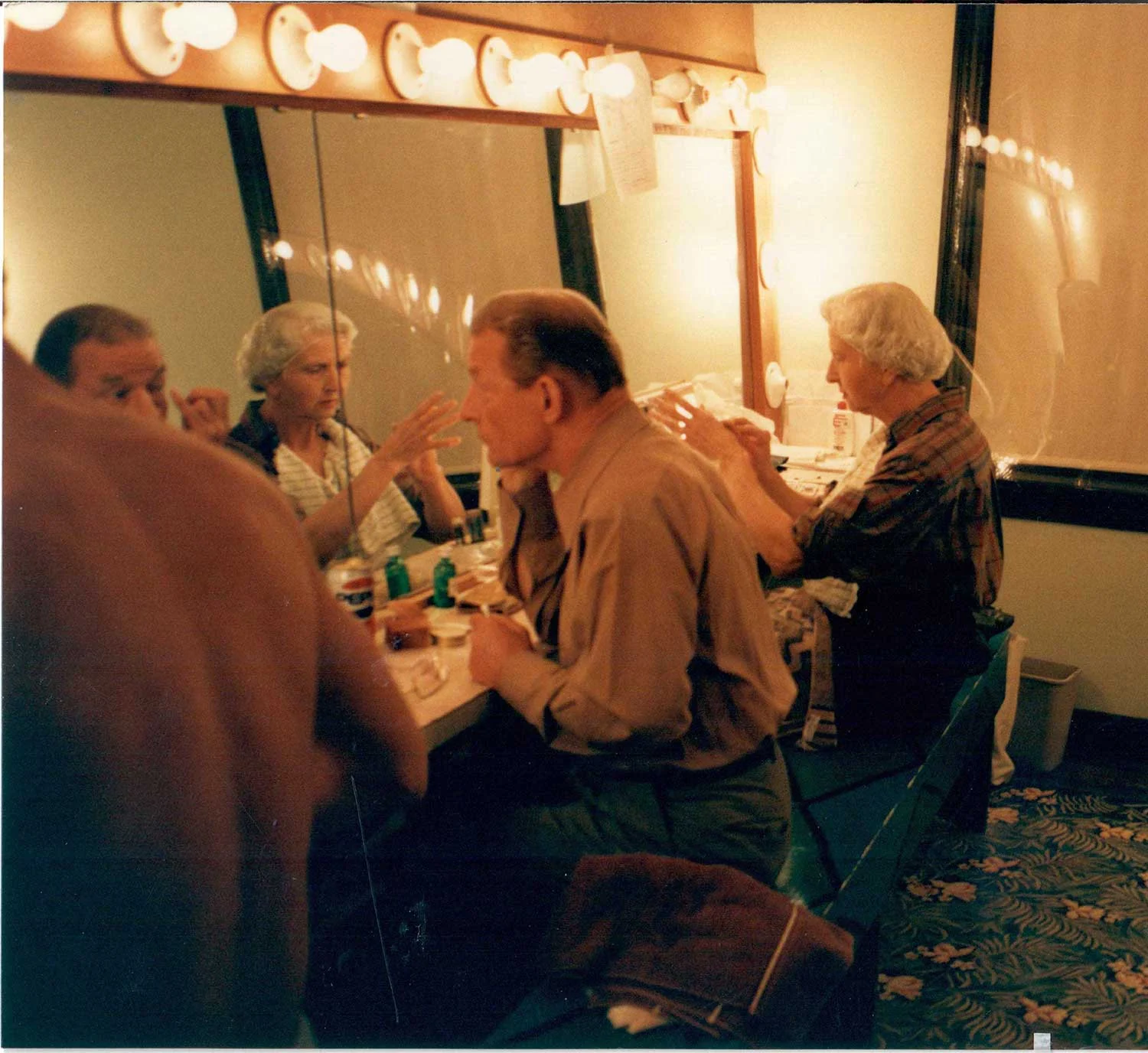 Bud & Florence in the Dressing Room
