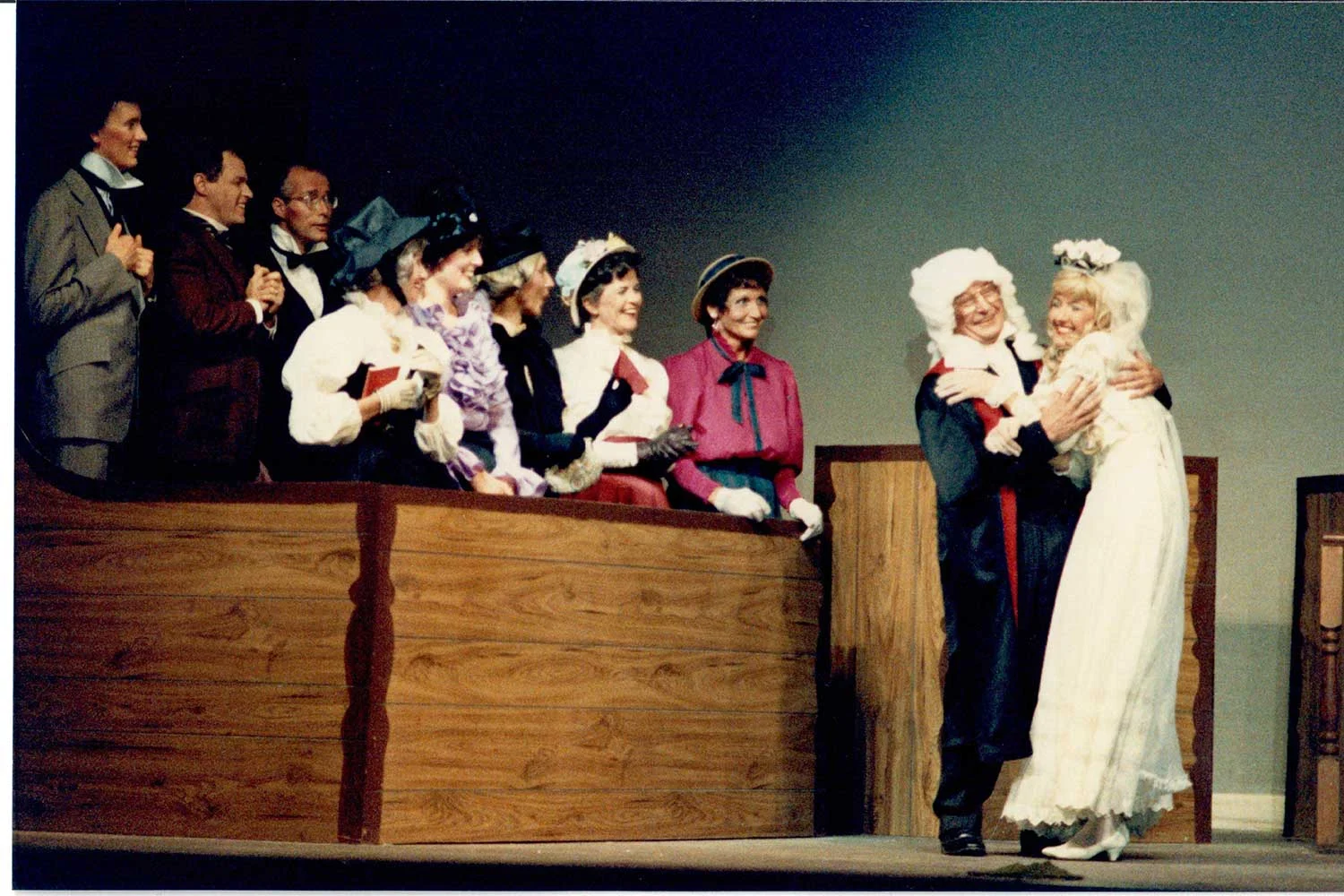 Bud as Judge, Elizabeth as Bride