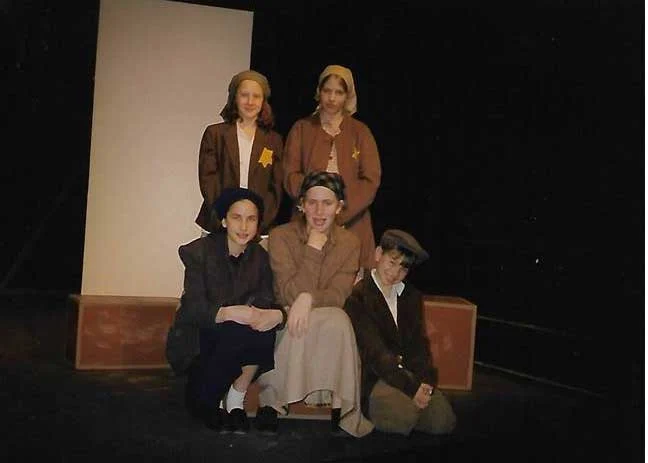 Camp kids tableau